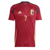 Camiseta Bélgica Kevin De Bruyne #7 Primera Equipación Eurocopa 2024 manga corta